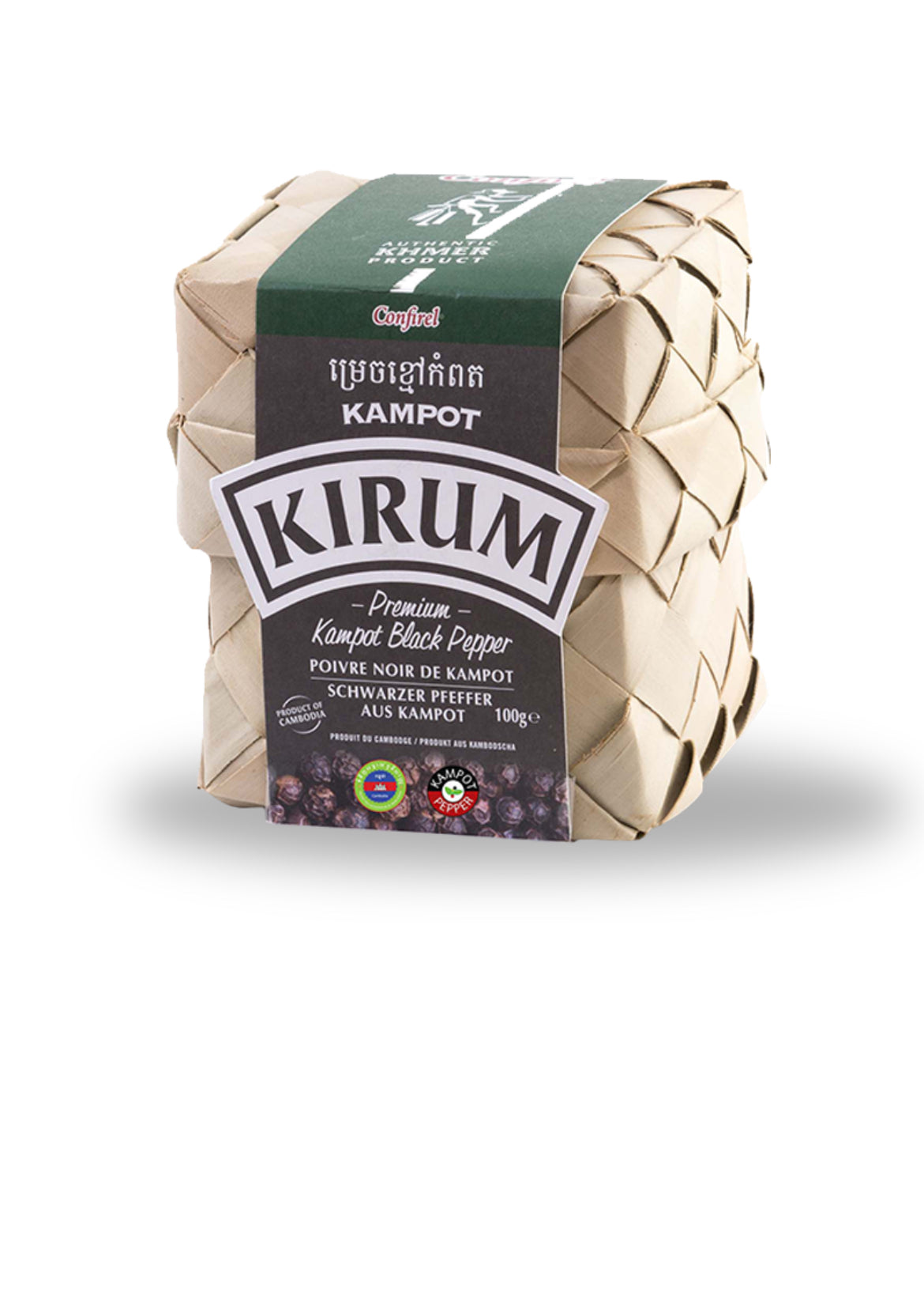 Organic Kampot Black Pepper Smok Box (100g)