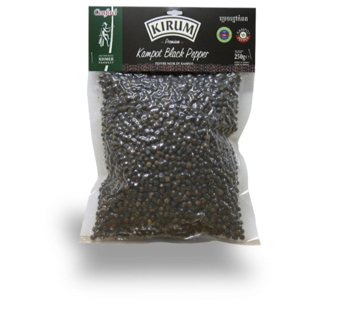 Organic Kampot Black Pepper (250g)